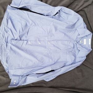 Periwinkle button-down shirt